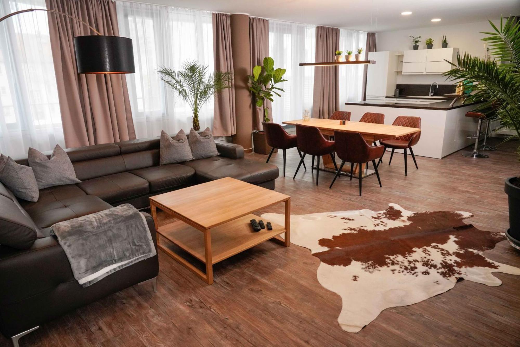 Apartment Leipzig Waldstrassenviertel Loft Terrasse, Redbull Arena Eksteriør bilde