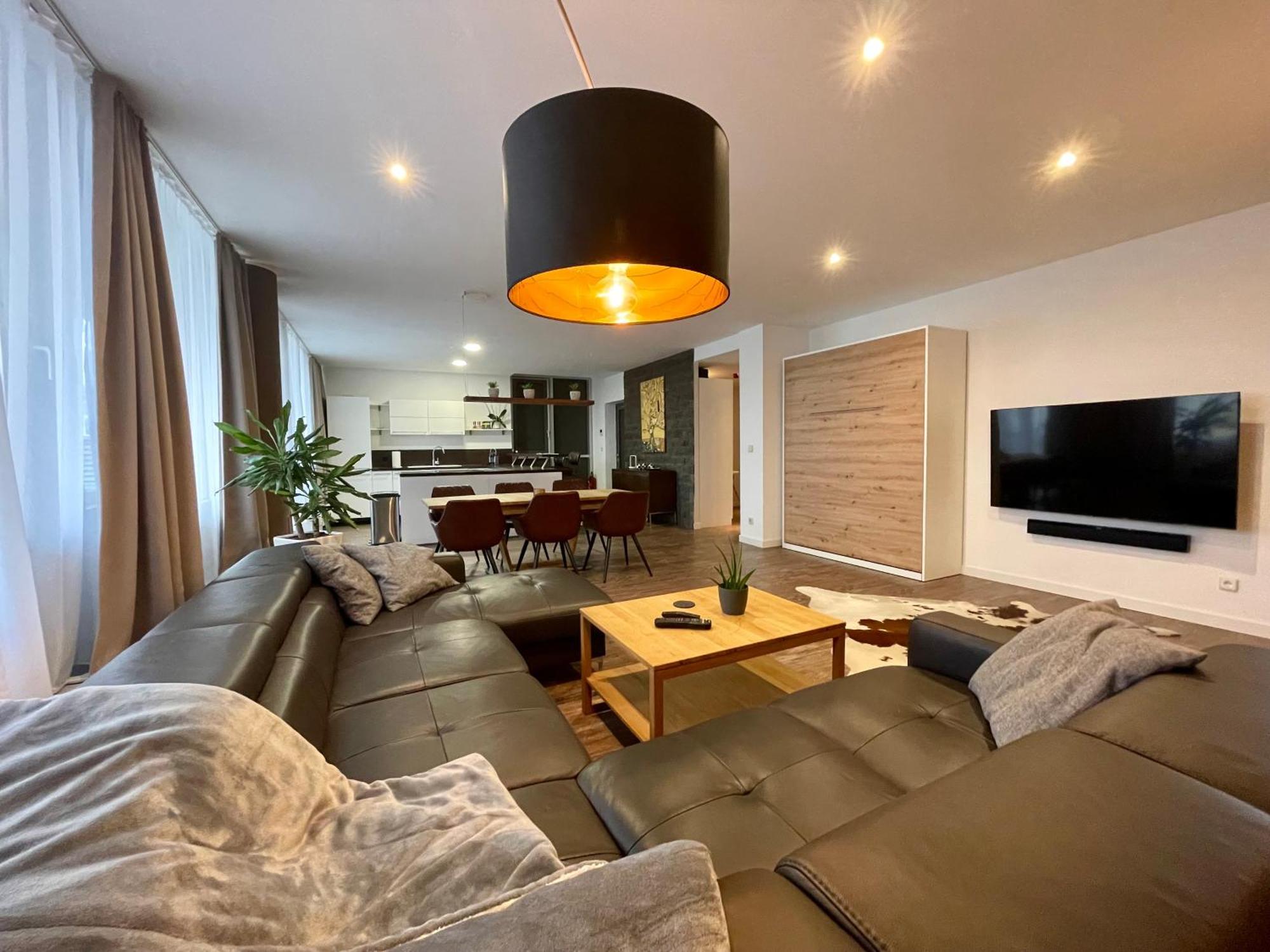 Apartment Leipzig Waldstrassenviertel Loft Terrasse, Redbull Arena Eksteriør bilde